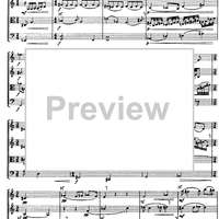String Quartet No. 3 Op.18 - Score