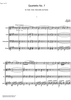 Quartetto No. 7 - Score