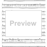 "Giovani liete, fiori spargete", No. 8 from "Le Nozze di Figaro", Act 1, K492 - Full Score