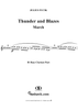 Thunder and Blazes March (Entry of the Gladiators) - Bass Clarinet