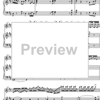 Concerto D Major - Score