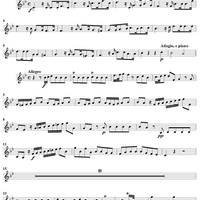 Concerto for Organ in Bb Major, Op 4, No. 2 (HMV 290) - Violin 2