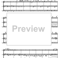 Ein Scherz-Trio - Score