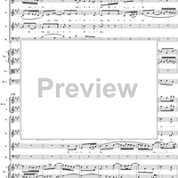 Mass No. 2 in A Major (BWV234) - Full Score