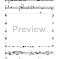 O Land Of Mine, America - Clarinet 2 in Bb