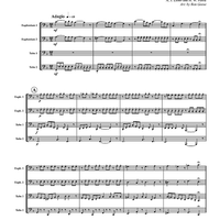 Asleep in the Deep - Score