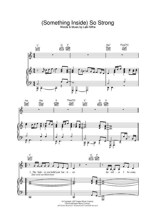 (Something Inside) So Strong