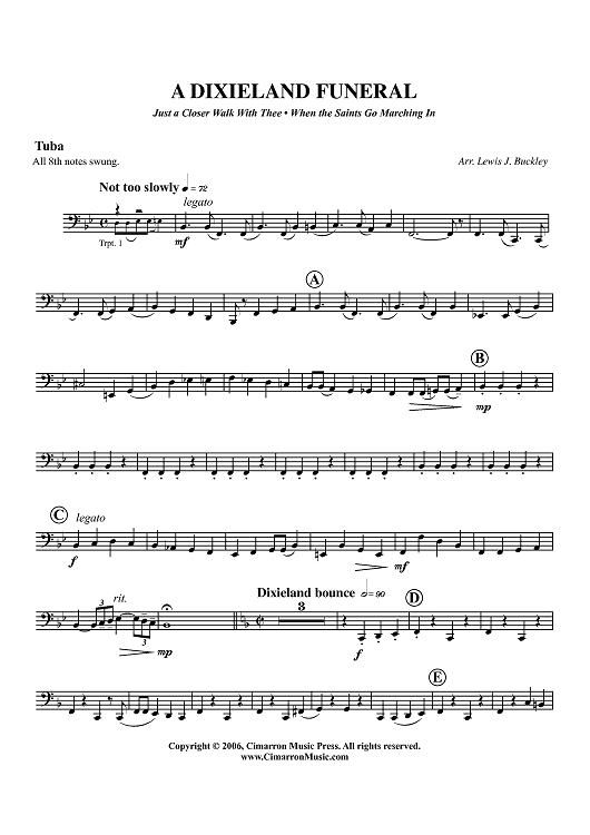 A Dixieland Funeral - Tuba