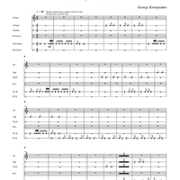 Military Scherzo - Percussion