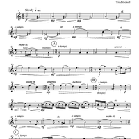 O Come, O Come, Emmanuel - Part 2 Clarinet in Bb