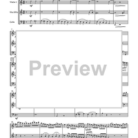 Prelude to Postlude: Ceremonial Music for String Trio - Score