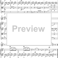 Sinfonia, from "La Finta Semplice", K46a (K51) - Full Score