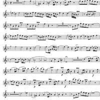 Partita No. 3 d minor - Flute/Oboe