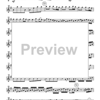 Allegro assai - from Brandenburg Concerto #2 in F Major - Part 2 Clarinet in Bb