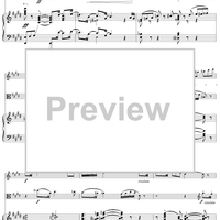 Trio In One Movement, Op. 4 - Score