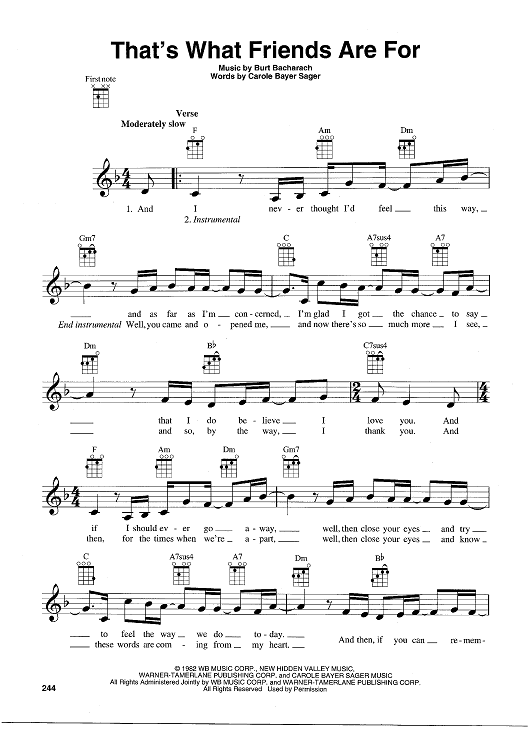 That's What Friends Are For