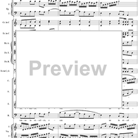 Mass No. 18 in C Minor, No. 11: Osanna - Full Score