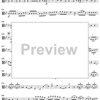 String Quartet No. 12 in B-flat Major, K172 - Viola