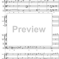 Concerto Grosso Op. 3 No. 3 - Score