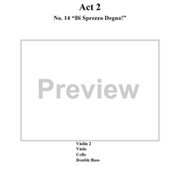 Di sprezzo degno!, No. 14 from "La Traviata", Act 2 - Full Score