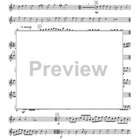 Fünffstimmigter blasender Music - B-flat Trumpet 1