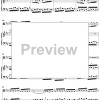 Sonata No. 2 in D Major, Movement 4 - Piano Score