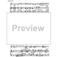 Preludij st. 4 za Burlesko - E-flat Baritone Saxophone