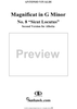 Magnificat in G Minor: No. 8, Sicut Locutus (Second Version for Albetta)