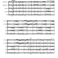 Washington Grays March - Score