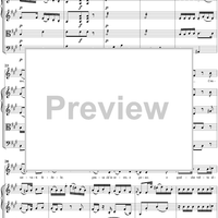 "Conservati fedele", aria, K23 - Full Score