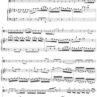 Sonata No. 3 in G Minor, Movement 3 - Piano Score
