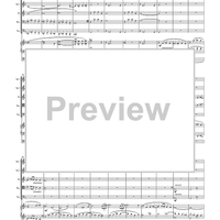 Concerto No. 1 for Organ and Brass Quintet - Score