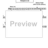 Serenata - Percussion
