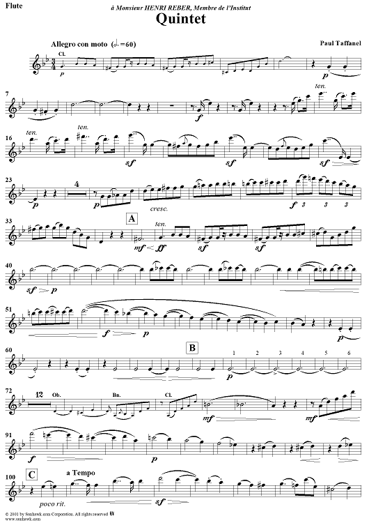 Quintet - Flute