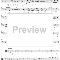 Trio Sonata in G Minor, Op. 3 No. 1 - Basso Continuo