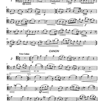 Suite pour Beatrice - Cello