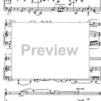 Preludij st. 1 za Burlesko - Score