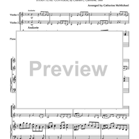 Hymns of Peace for 2 Violins and Piano - Piano