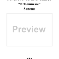 Mass No. 11 in D Minor, "Nelsonmesse": Sanctus