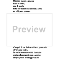 Tre Madrigali - Score