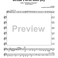 Break Forth Into Joy - Trumpet 2