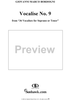 Thirty-Six Vocalises for Soprano: No. 9
