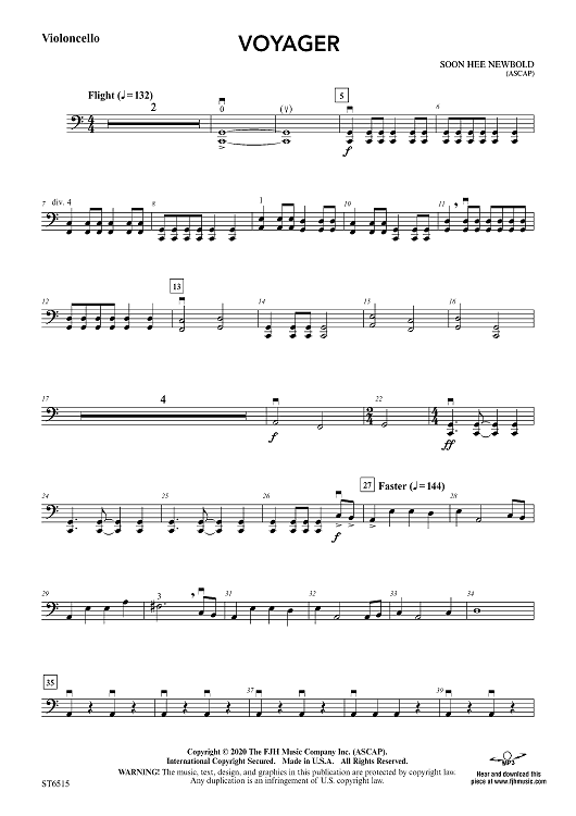 Voyager - Violoncello