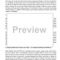 Lift: Solos For Horn By Black Composers - Piano Accompaniment