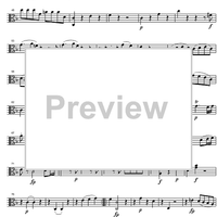 Divertimento No.10 F Major KV247 - Viola