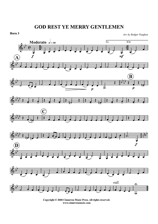 Holiday Treats, Volume 5 - Horn 3