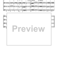 Concerto for Four Horns - Score