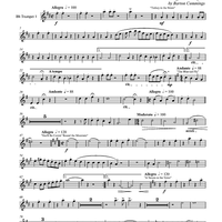 American Folk Medley - B-flat Trumpet 1