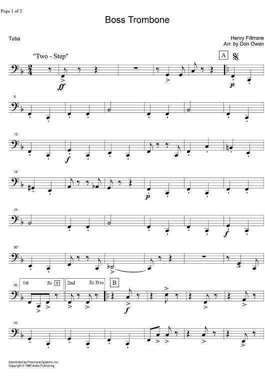 Boss Trombone - Tuba