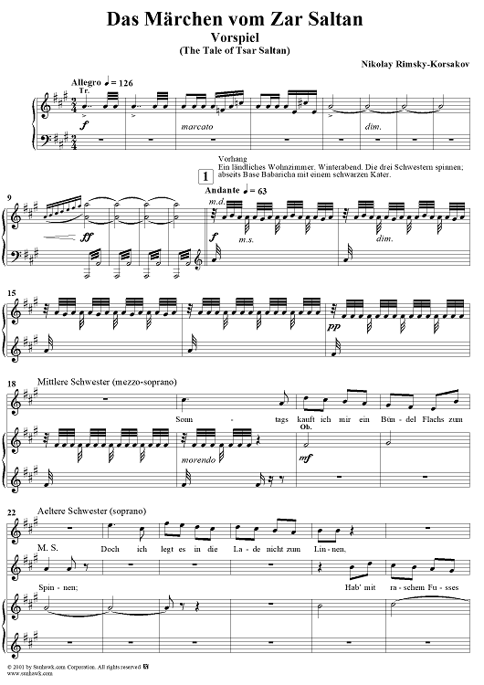 The March for Zar Saltan